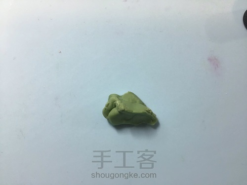 樹脂粘土-小白菜🥬？ 第1步