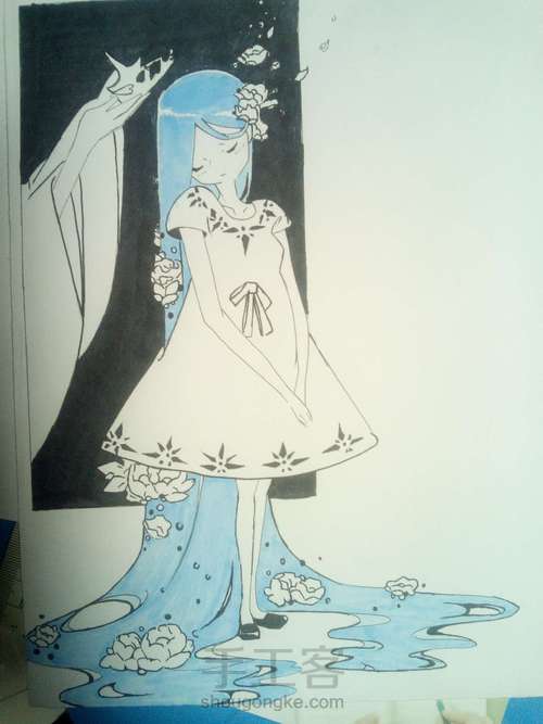 【临摹】治愈系小插画 第2步