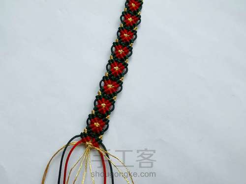 圣诞节手链 第9步