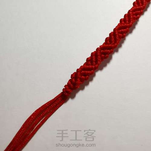 小波浪手链 第12步