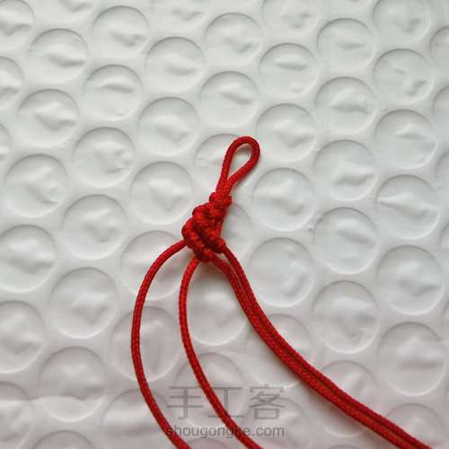 小波浪手链 第4步