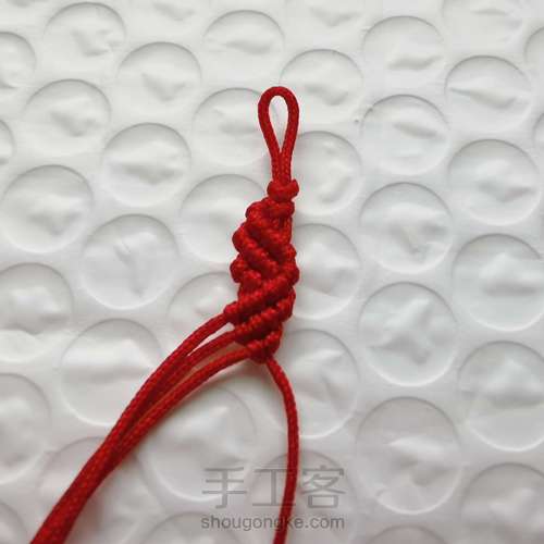 小波浪手链 第8步