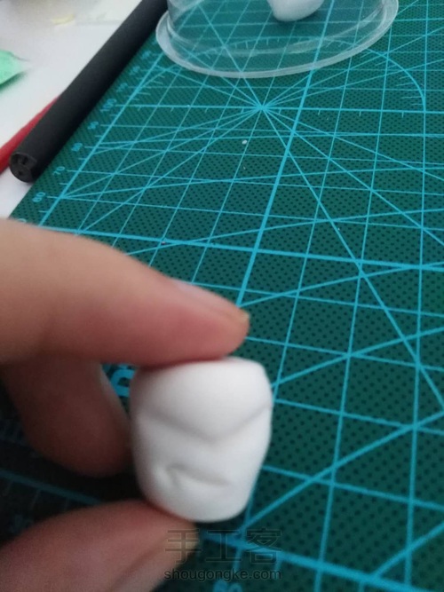 粘土制作植物大战僵尸系列之二 第1步