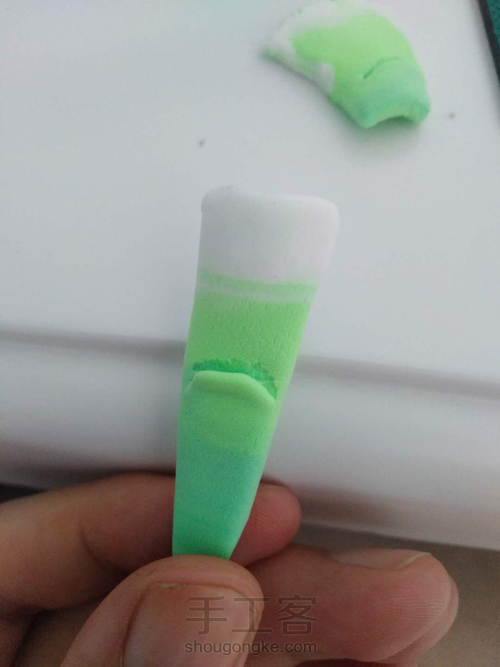 粘土植物大战僵尸之芹菜 第3步