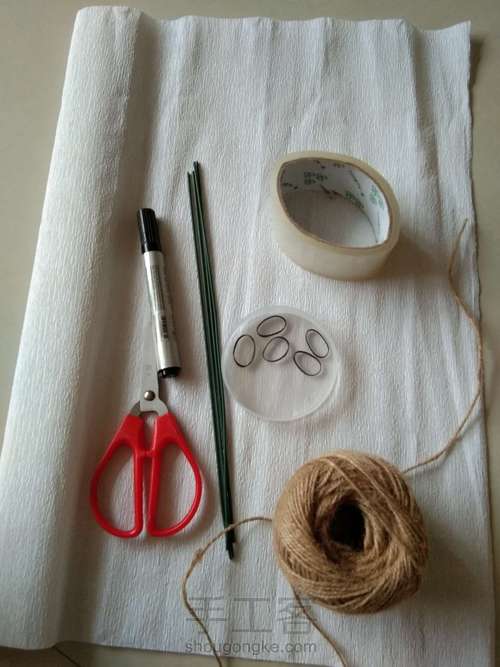 晴天娃娃小风铃 第1步