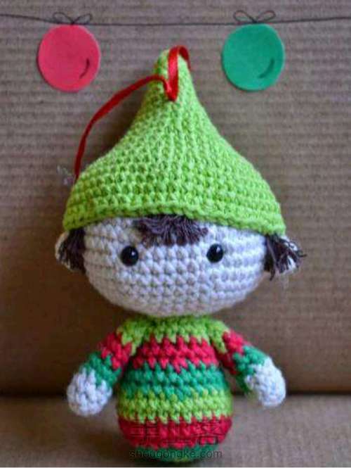 圣诞五娃图解 第1步