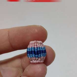 斜卷结无痕连接技巧