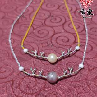 一“鹿”有你   项链教程～玄束手工