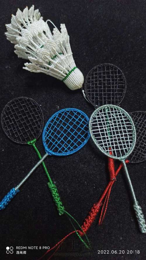 羽毛球拍🏸图文教程 第11步