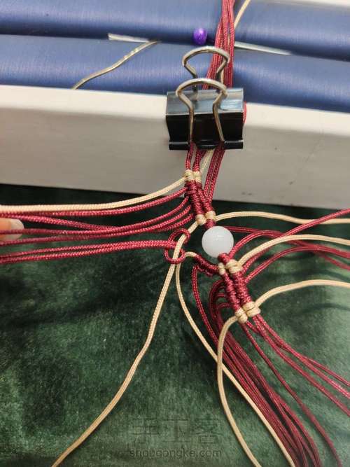 羽灵流苏帽 第5步