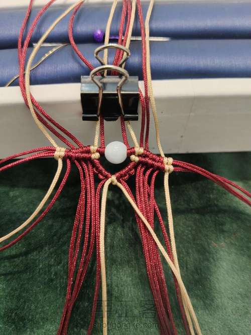 羽灵流苏帽 第6步