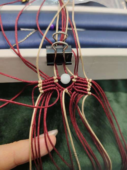 羽灵流苏帽 第9步