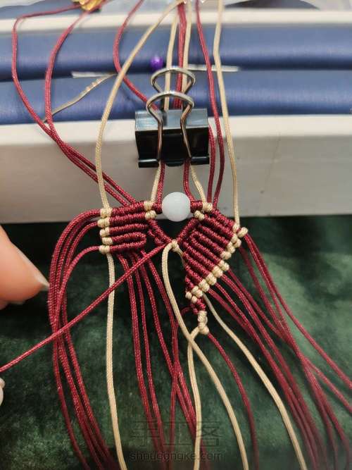 羽灵流苏帽 第10步