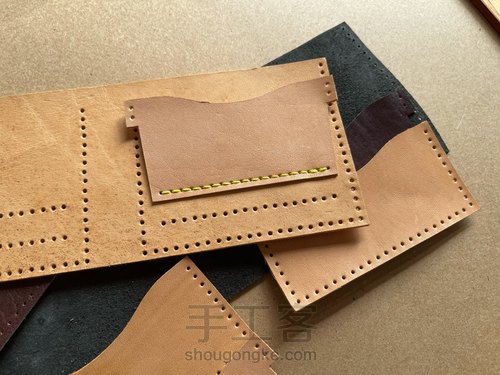 融本皮革｜七月福利经典短夹版型（末尾彩蛋）哈 第2步