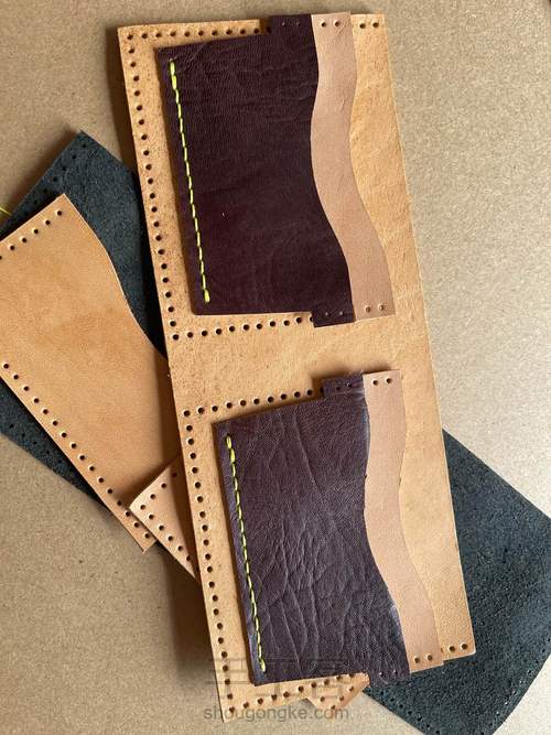 融本皮革｜七月福利经典短夹版型（末尾彩蛋）哈 第5步