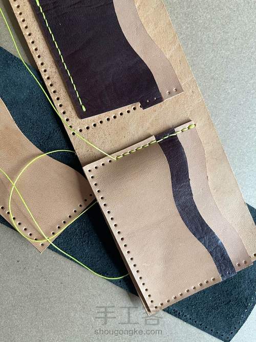 融本皮革｜七月福利经典短夹版型（末尾彩蛋）哈 第6步