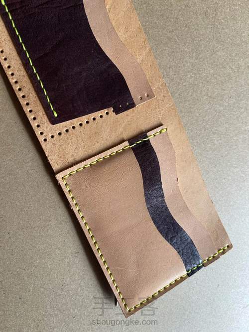 融本皮革｜七月福利经典短夹版型（末尾彩蛋）哈 第9步