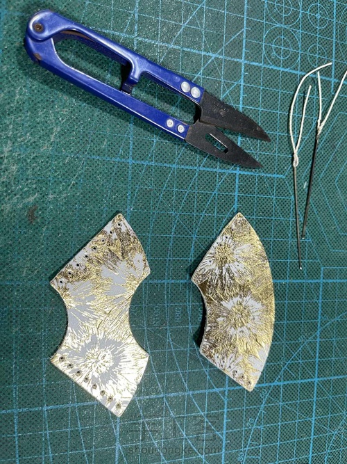 真皮mini书签制作教程 第1步