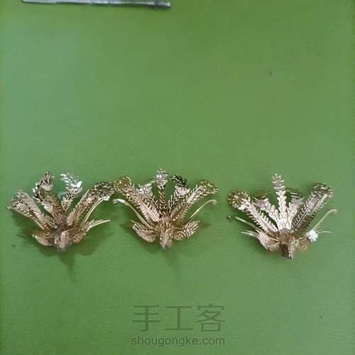 凤冠挂饰（改良版）—珠花。 第5步