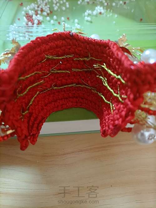 凤冠挂饰（改良版）—珠花。 第26步