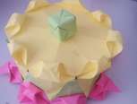 折纸蛋糕