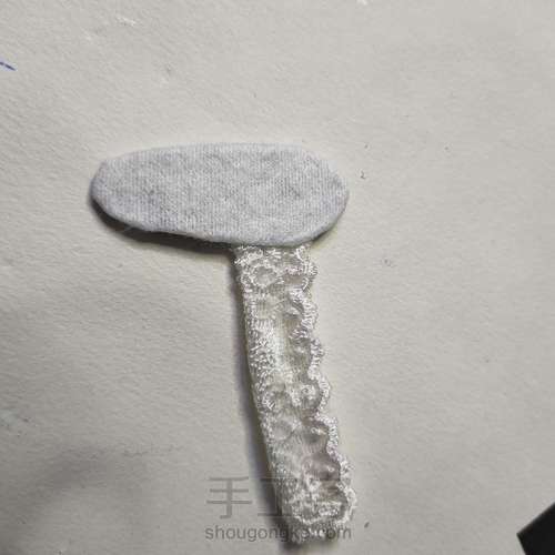 bjd娃娃6分简单小鞋子 bjd娃鞋自制教程。bjd娃娃小鞋子。 第9步