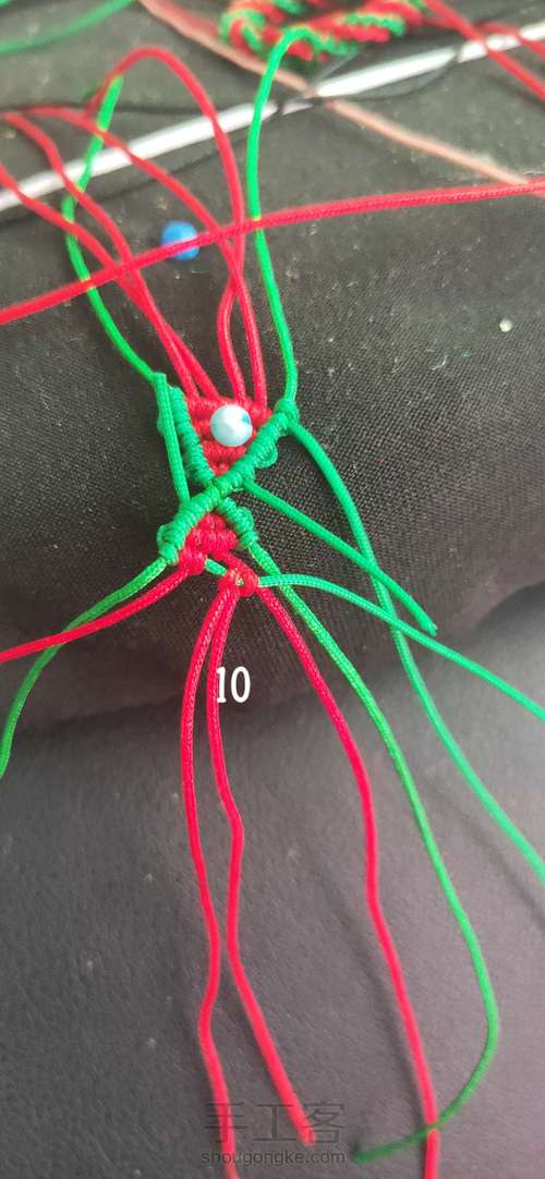 圣诞花环 第9步