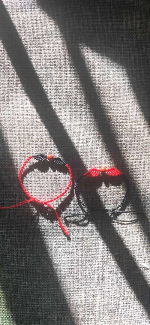 天使手链图文 第13步