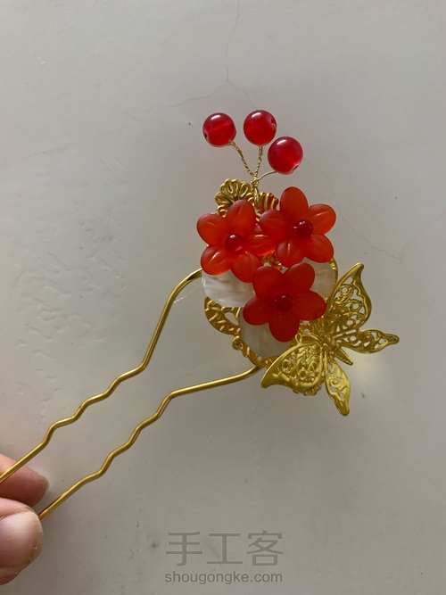 饼饼发簪1 第9步