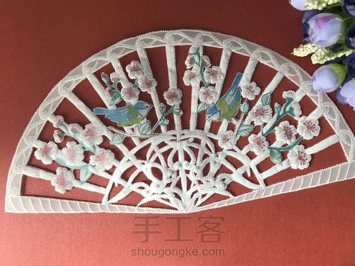 纸蕾丝作品集 第7步