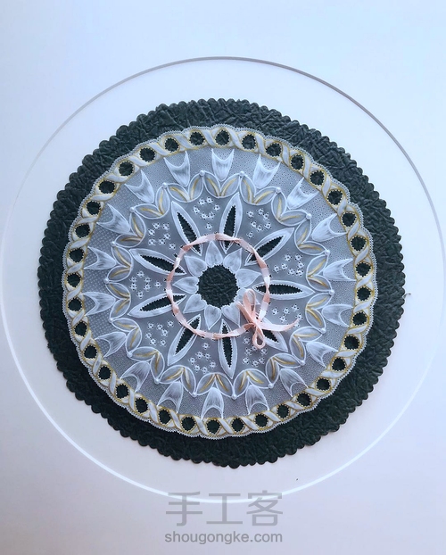 纸蕾丝作品集 第12步