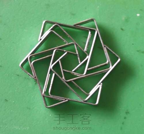 六芒星手链 第1步