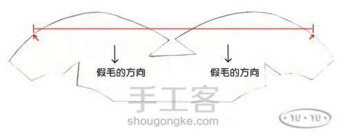 BJD玩偶娃娃假发的制作方法 第3步
