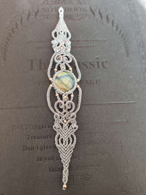 【5 手链】macrame手链 第26步