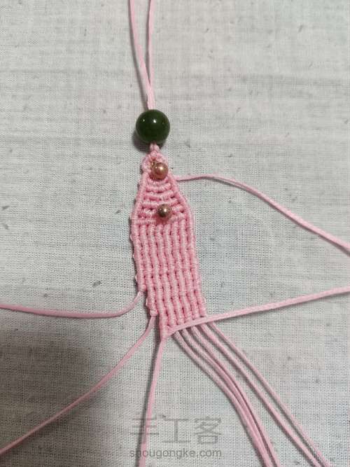 【121 项链】守护之翼 第10步