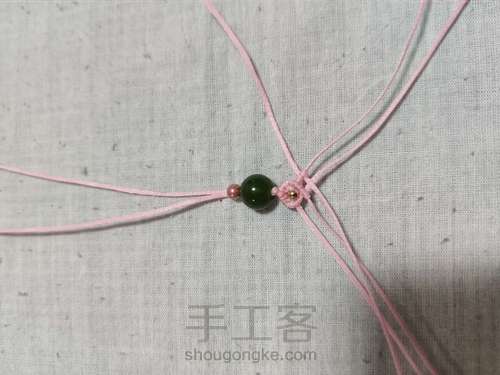 【121 项链】守护之翼 第3步