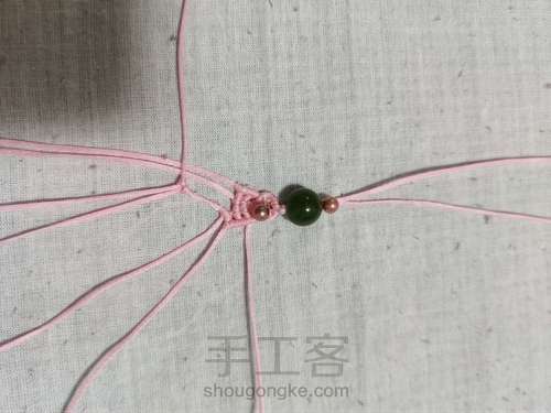 【121 项链】守护之翼 第5步