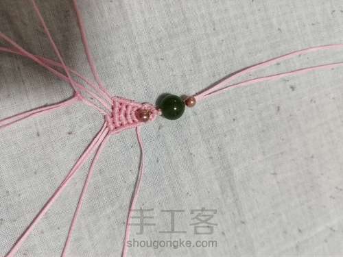 【121 项链】守护之翼 第6步