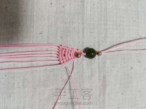 【121 项链】守护之翼 第7步