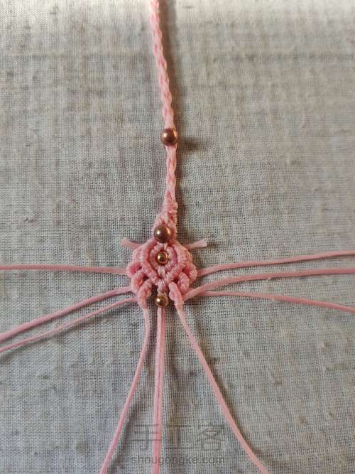 四股辫尾扣 第10步