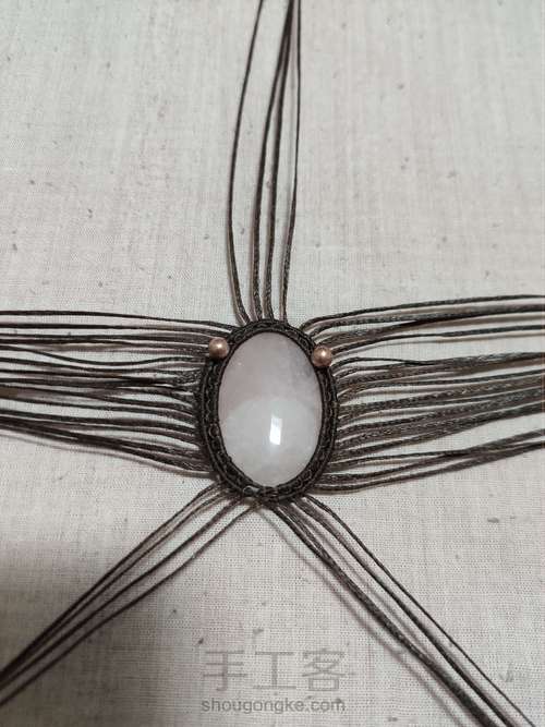 【18 项链】锁骨链 第2步