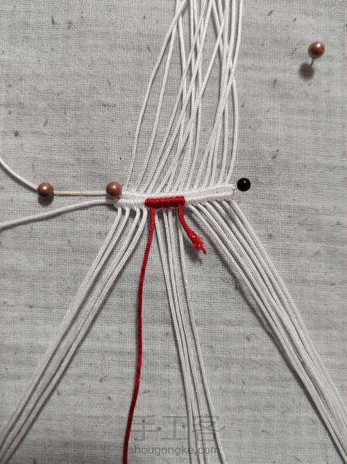 红色鹦鹉挂件 第3步