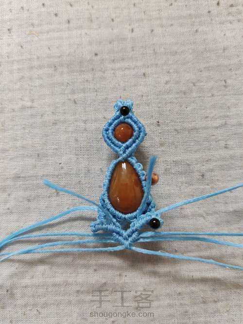 水滴形吊坠 第21步