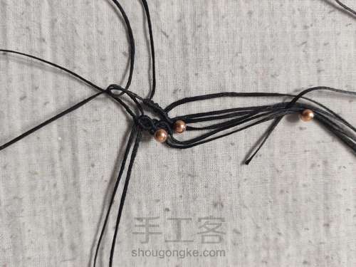 锁骨链: 蕾丝吊坠 第10步