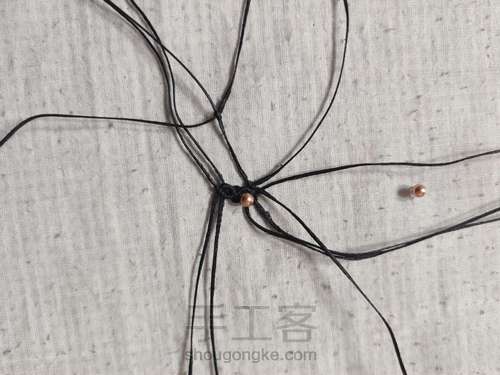 锁骨链: 蕾丝吊坠 第8步