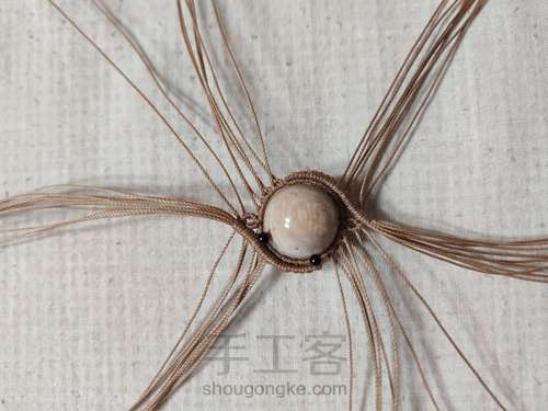 【11 · 项链】爱波·单珠叶子 第17步