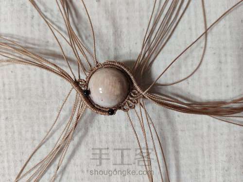 【11 · 项链】爱波·单珠叶子 第21步