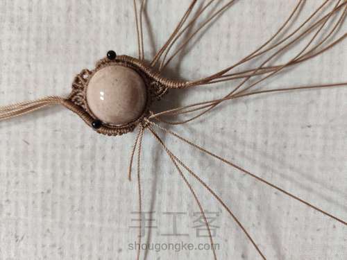 【11 · 项链】爱波·单珠叶子 第31步