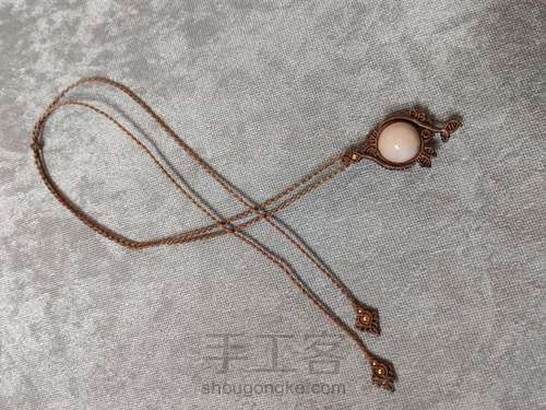 【11 · 项链】爱波·单珠叶子 第38步