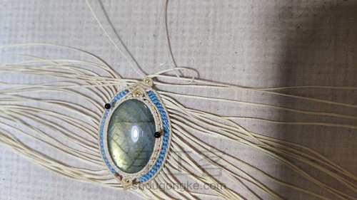 【30 毛衣链】波浪边 第12步